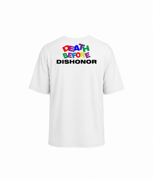 “Playful Death” T-Shirt in white