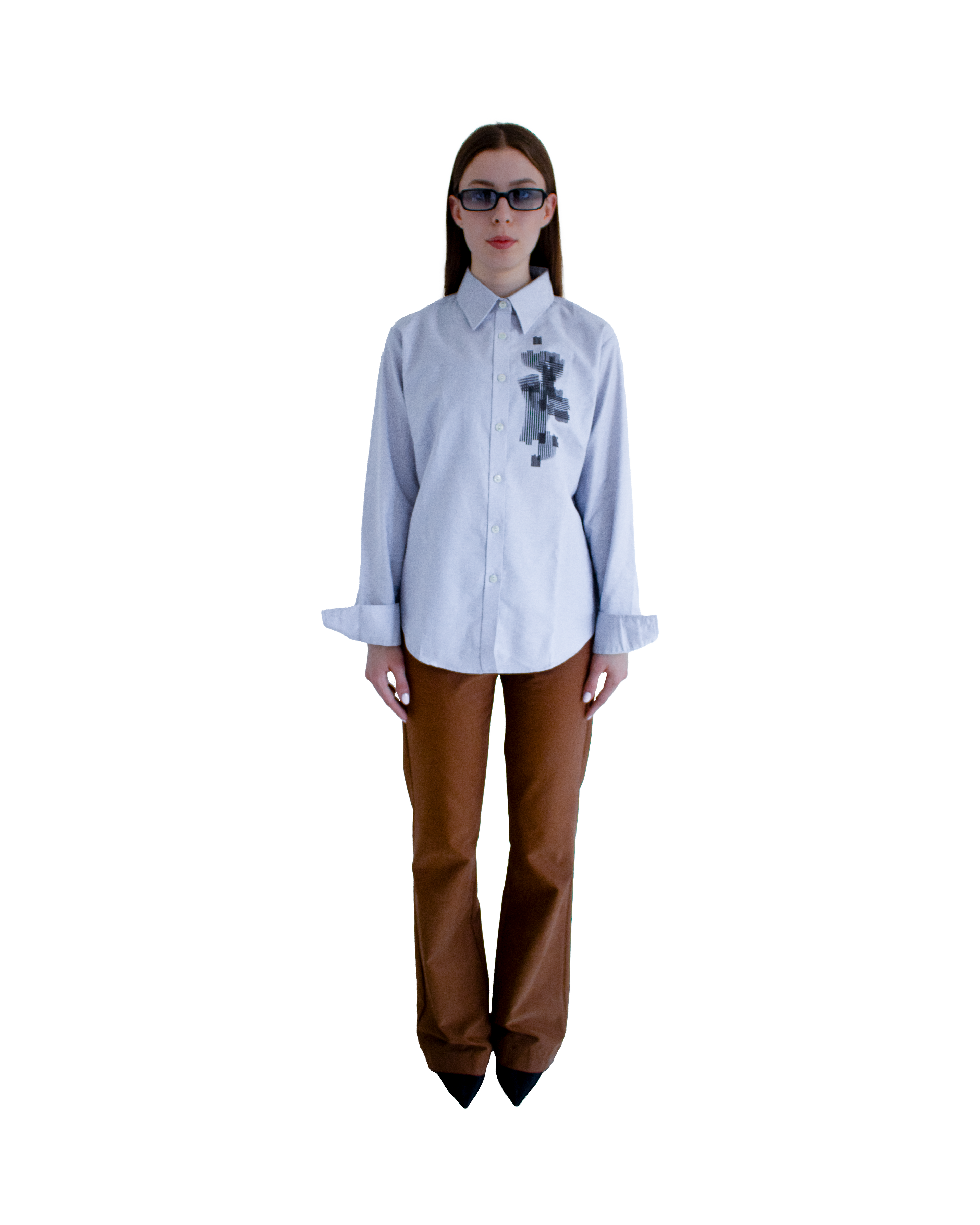 "BARCODE" DRESS SHIRT