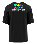Zwart T-shirt "Speelse dood"