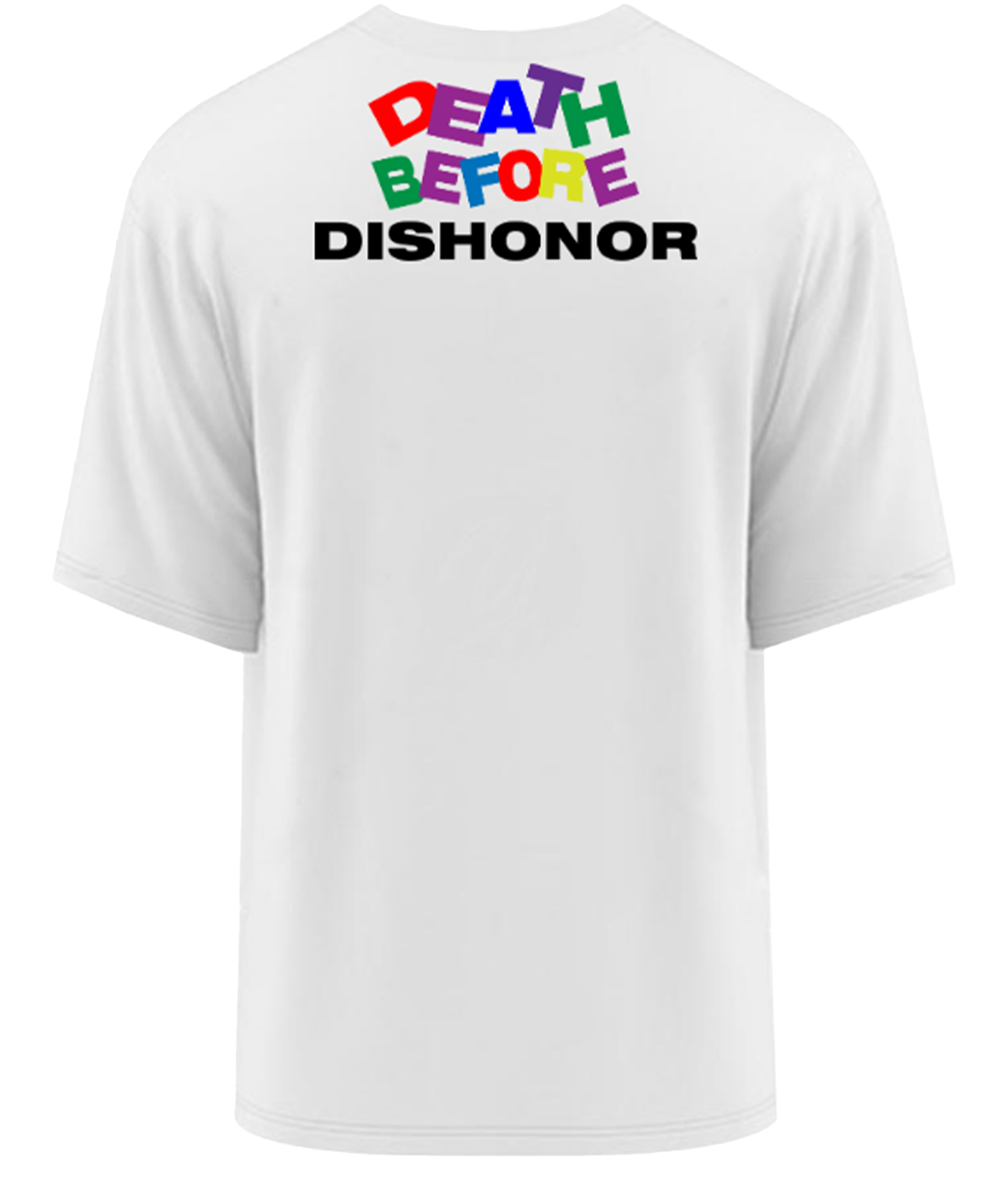 “Playful Death” T-Shirt in white